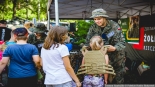 Piknik wojskowy w Czarnej Białostockiej, fot. Joanna Szubzda