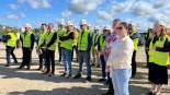 Rozpoczęcie budowę drogi Łapy - Roszki Wodźki - Wysokie Mazowieckie, 30.07.2024, fot. Gabriela Lasota