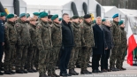 Uroczystość przekazania dowodzenia operacją Bezpieczne Podlasie, Karakule, 31.01.2025, fot. Joanna Szubzda