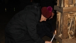 Betlejemskie Światło Pokoju przed Pałacem Branickich w Białymstoku, 23.12.2024, fot. Marcin Gliński