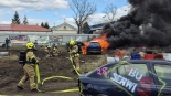 Wrak Race na torze Uniwerstal na białostockich Starosielcach, dla Marysi, 6.04.2025, fot. Renata Reda