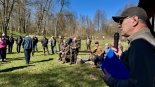 Spotkanie w sprawie wycinek w Suwalskim Parku Krajobrazowym, 4.04.2025, fot. Anna Auron-Wasilewska
