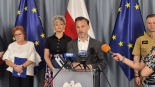 Konferencja prasowa dot. bezpiecznych wakacji w województwie podlaskim, 25.06.2025, fot. Grzegorz Pilat
