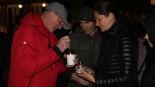 Betlejemskie Światło Pokoju przed Pałacem Branickich w Białymstoku, 23.12.2024, fot. Marcin Gliński