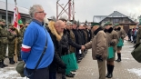 Uroczystość nadania im. rotmistrza Apoloniusza Ścisłowskiego placówce Straży Granicznej w Augustowie, 22.11.2024, fot. Anna Auron-Wasilewska