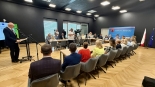 Podpisanie umowy na rozbudowę Zakładu Pielęgnacyjno-Opiekuńczego w Sejnach, 7.07.2025, fot. Anna Auron-Wasilewska