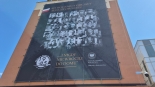 Mural z okazji 80. rocznicy Obławy Augustowskiej, 7.05.2025, fot. Ryszard Minko