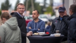 Mieszkańcy Piątnicy świętują otwarcie obwodnicy Łomży, 1.10.2024, fot. Paweł Wądołowski