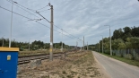 Przejście kolejowe w Kuźnicy, 11.09.2025, fot. Marcin Gliński