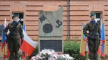 Upamiętnienie rocznicy wybuchu Powstania Warszawskiego w Łomży, 1.08.2025, fot. Adam Dąbrowski