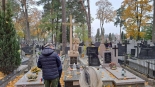 Harcerze odwiedzili groby zasłużonych druhów, 29.10.2024, fot. Marcin Gliński