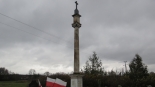 Pomnik pacyfikacji wsi Łukawica, 20.11.2024, fot. Alicja Pietruczuk