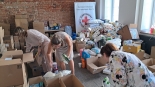 Wolontariusze podlaskiego oddziału PCK pomagają powodzianom, źródło: Podlaski Oddział Okręgowy PCK