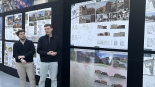 Firma Lukanova Construction i władze Politechniki Białostockiej wyłoniły najlepsze projekty studentów Wydziału Architektury na zagospodarowanie zabytkowego budynku szkoły Tarbut, 8.04.2025, fot. Gabriela Lasota