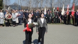 Mieszkańcy Zambrowa uczcili pamięć ofiar Katynia, 13.04.2025, fot. Adam Dąbrowski
