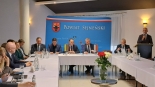W Sejnach spotkali się samorządowcy polscy i litewscy, 28.10.2024, fot. Iza Kosakowska