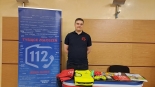 Europejski Dzień Numeru Alarmowego 112 w Podlaskim Urzędzie Wojewódzkim, 11.02.2025, fot. Renata Reda