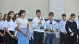 Uczniowie z gminy Nowe Piekuty maszerowali Szlakiem Znaków Pamięci Polskiej Golgoty Wschodu, fot. Adam Dąbrowski