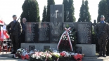 Mieszkańcy Zambrowa uczcili pamięć ofiar Katynia, 13.04.2025, fot. Adam Dąbrowski