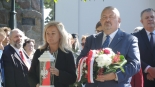 W Wysokiem Mazowieckiem odsłonięto monument upamiętniający Sybiraków, 29.09.2024, fot. Adam Dąbrowski