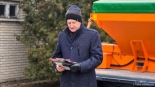 Nowe maszyny grajewskiego Zarządu Dróg Powiatowych, 14.02.2025, fot. Paweł Wądołowski