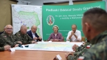 Oprawa z kadrą dowódczą Wojska Polskiego i Straży Granicznej, z udziałem premiera Donalda Tuska i przewodniczącej Komisji Europejskiej Ursuli von der Leyen, 31.08.2025, źródło: X/Kancelaria Premiera
