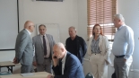 Władze powiatu łomżyńskiego podpisały nowe umowy dotyczące dróg, 19.08.2025, fot. Adam Dąbrowski