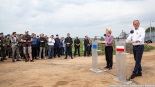Ursula von der Leyen i Donald Tusk na granicy polsko-białoruskiej, 31.08.2025, fot. Joanna Szubzda