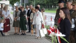 Upamiętnienie rocznicy wybuchu Powstania Warszawskiego w Łomży, 1.08.2025, fot. Adam Dąbrowski