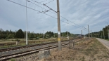 Przejście kolejowe w Kuźnicy, 11.09.2025, fot. Marcin Gliński