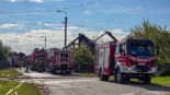 Pożar w miejscowości Górki Sypniewo, 9.05.2025, fot. Paweł Wądołowski
