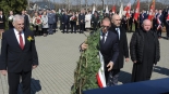 Mieszkańcy Zambrowa uczcili pamięć ofiar Katynia, 13.04.2025, fot. Adam Dąbrowski