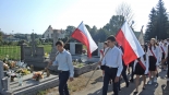 Uczniowie z gminy Nowe Piekuty maszerowali Szlakiem Znaków Pamięci Polskiej Golgoty Wschodu, fot. Adam Dąbrowski