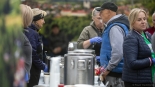 Mieszkańcy Piątnicy świętują otwarcie obwodnicy Łomży, 1.10.2024, fot. Paweł Wądołowski