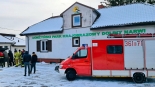 Akcja strażaków pozwoliła uratować uwięzioną w rzece łanię, 17.02.2025, fot. KM PSP Łomża