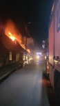 Pożar domu w Wąsoczu, 1.01.2025, KP PSP w Grajewie