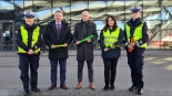 Odblaski dla pasażerów PKS Nova, 30.01.2025, fot. Grzegorz Pilat