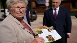 Konferencja prasowa z udziałem Jacka Sasina i prof. Bogumiły Jędrzejewskiej, źródło: PiS Podlaskie