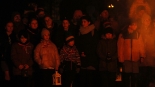 Betlejemskie Światło Pokoju przed Pałacem Branickich w Białymstoku, 23.12.2024, fot. Marcin Gliński