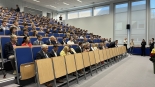 Gala wręczenia stypendiów Prezydenta Miasta Białegostoku w II Liceum Ogólnokształcącym, 20.09.2024, fot. Gabriela Lasota