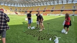 Pożegnanie z dotychczasową murawą Chorten Areny, 1.09.2025, fot. Ryszard Minko