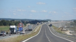Fragment, nieoddanej jeszcze do użytku, drugiej nitki obwodnicy Łomży, 19.08.2025, fot. Adam Dąbrowski