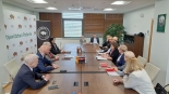 Marszałek woj. podlaskiego spotkał się ze sprzeciwiającymi się konsolidacji placówek medycznych związkowcami z BCO, fot. Renata Reda
