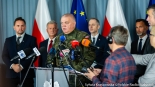 Stanisław Czosnek, konferencja ws. Tarczy Wschód, 12.11.2024, fot. Sylwia Krassowska
