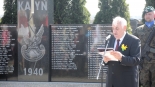Mieszkańcy Zambrowa uczcili pamięć ofiar Katynia, 13.04.2025, fot. Adam Dąbrowski