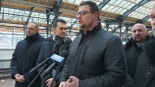 Konferencja prasowa z udziałem wiceministra infrastruktury Piotra Malepszaka, 21.12.2024, fot. Marcin Gliński