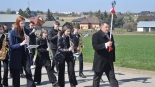 Mieszkańcy Zambrowa uczcili pamięć ofiar Katynia, 13.04.2025, fot. Adam Dąbrowski