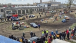 Wrak Race na torze Uniwerstal na białostockich Starosielcach, dla Marysi, 6.04.2025, fot. Renata Reda