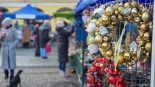 Jarmark Bożonarodzeniowy w Łomży, 21.12.2024, fot. Paweł Wądołowski