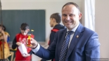 Zbudujmy z Lego zamek Chrobrego - nietypowa lekcja historii w szkole w Puchałach, 25.06.2025, fot. Paweł Wądołowski